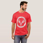 West Virginia Deer Hunter (wit) T-shirt (Voorkant volledig)