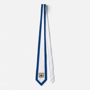 West Virginia Flag Stropdas