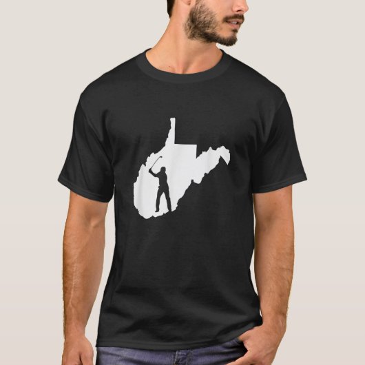 West Virginia Golf T-shirt (Voorkant)