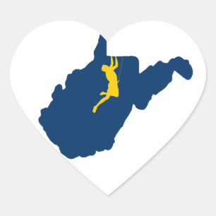 West-Virginia Hart Sticker