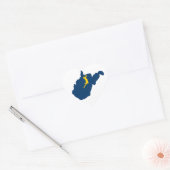 West-Virginia Hart Sticker (Envelop)