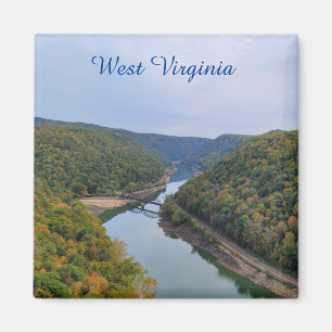 West Virginia herfst Magneet