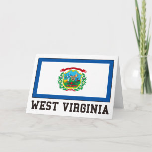 West Virginia Kaart