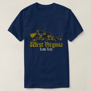 WEST VIRGINIA LAAGGEBORENEN T-SHIRT