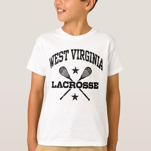 West Virginia Lacrosse T-shirt (Voorkant)