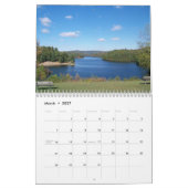 West Virginia Lake Calendar Kalender (Mar 2027)