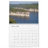 West Virginia Lake Calendar Kalender (Jan 2027)