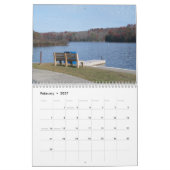 West Virginia Lake Calendar Kalender (Feb 2027)