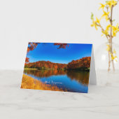 West Virginia landschapsfoto Kaart (Gele Bloem)