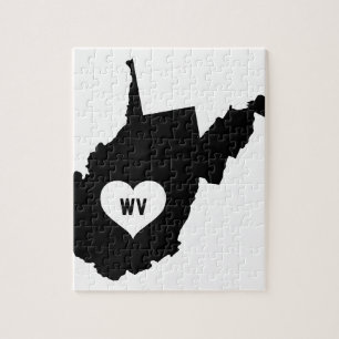 West Virginia Love Legpuzzel