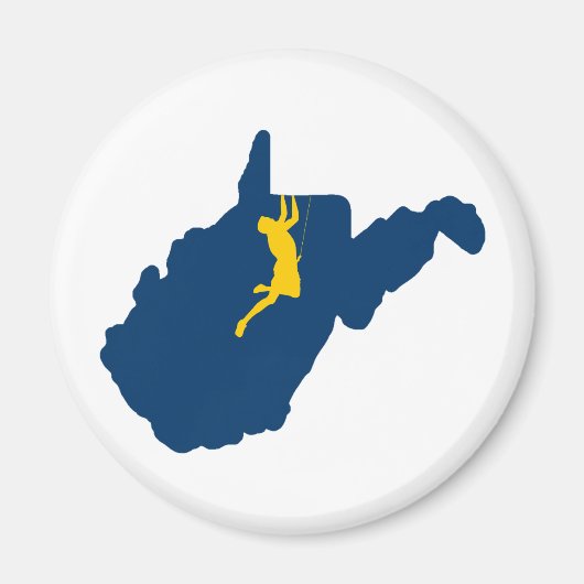 West-Virginia Magneet (Voorkant)