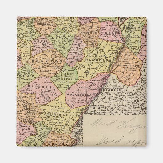 West Virginia Magneet (Voorkant)