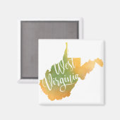 West Virginia Magneet (Voorkant / Achterkant)