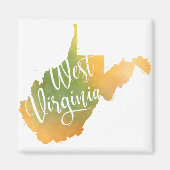 West Virginia Magneet (Voorkant)