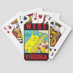 West Virginia Mountain State Speelkaarten