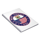 West Virginia Notitieboek (Rechterzijde)
