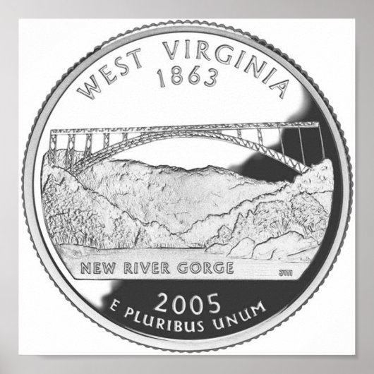 West Virginia Poster (Voorkant)