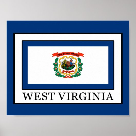 West Virginia Poster (Voorkant)