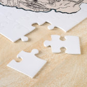 West Virginia Shaped Virginian Afbeelding Map Legpuzzel (Zijkant)