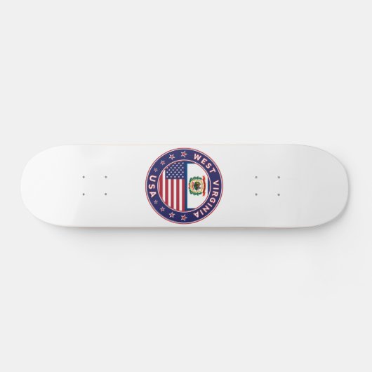 West Virginia Skateboard (Horizontaal)
