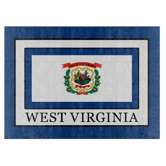 West Virginia Snijplank (Voorkant)