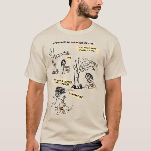 West Virginia Snipe Hunting T-Shirt (Voorkant)