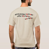 West Virginia Snipe Hunting T-Shirt (Achterkant)