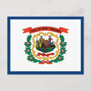 West Virginia State Flag Briefkaart