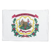 West Virginia State Flag Kussensloop (Achterkant)