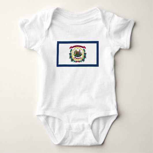 West Virginia State Flag Romper (Voorkant)