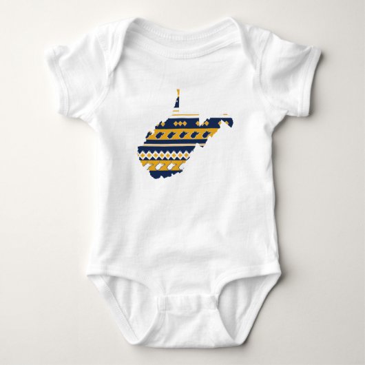West Virginia State Pride Romper (Voorkant)