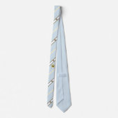 West Virginia strepen vlag Stropdas (Achterkant)