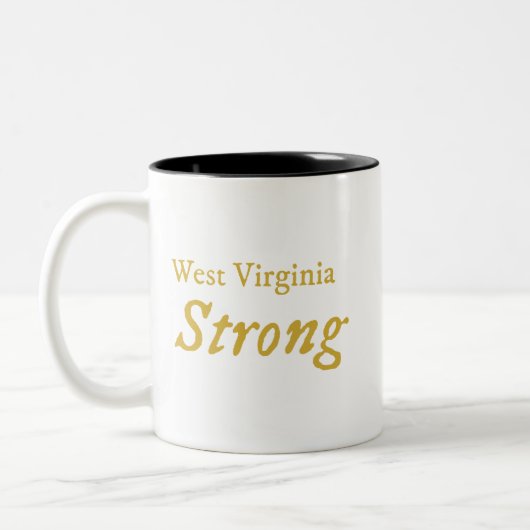 West Virginia Strong Coffee Mok (Links)