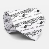 West Virginia Stropdas (Opgerold)