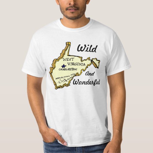 West Virginia T-shirt (Voorkant)