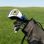 West Virginia vlag Golfheadcover (Insitu)