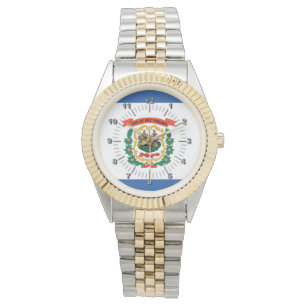West Virginia vlag Horloge