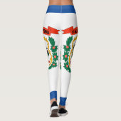 West Virginia vlag Leggings (Achterkant)