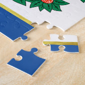 West Virginia vlag Legpuzzel (Zijkant)