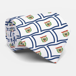 West Virginia Vlag Stropdas