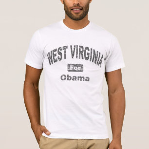 West Virginia voor Barack Obama T-shirt