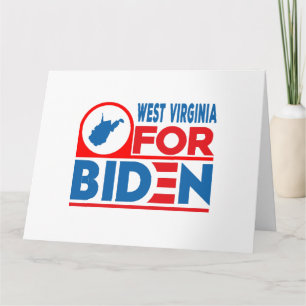 WEST VIRGINIA voor Biden Kaart