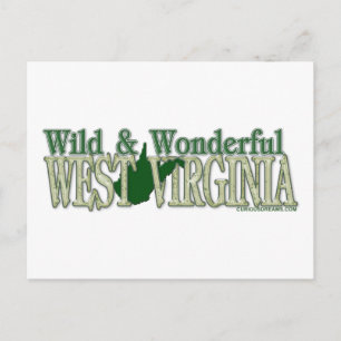 West Virginia Wild en Wonderful_2 Briefkaart
