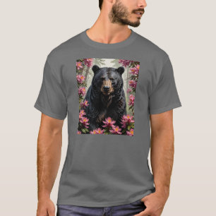 West Virginian Bear en Rododendrons T-shirt