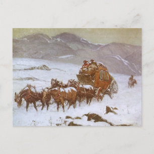  West, waarom de post te laat was door Berninghaus Briefkaart