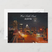 West Zesde Street Austin Post Card Briefkaart (Voorkant / Achterkant)