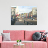 Westbourne Grove Canvas Afdruk (Insitu (Woonkamer))