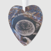 Westbrook Ice Disk Maine Ornament (voorkant)
