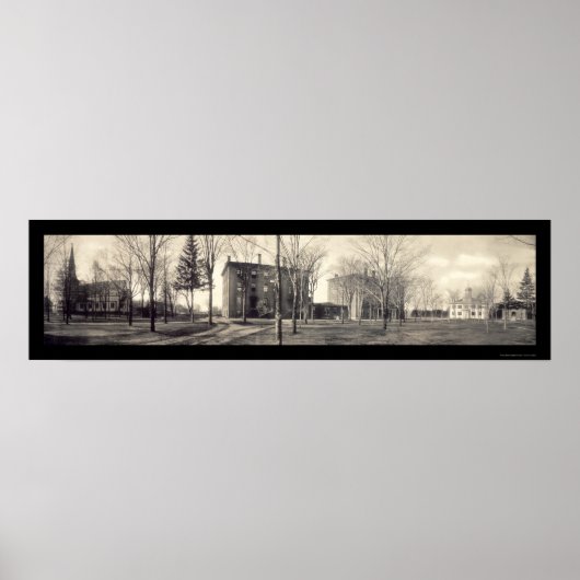 Westbrook Seminary Maine, foto 1906 Poster (Voorkant)