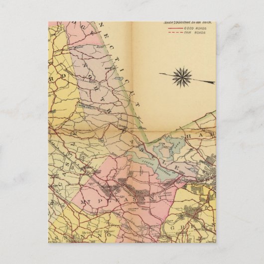 Westchester County, New York Briefkaart (Voorkant)